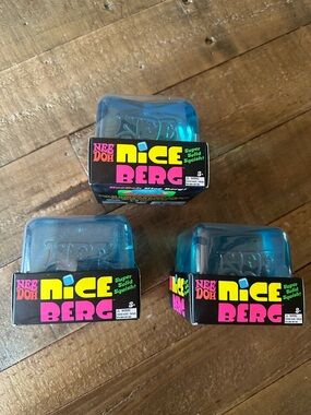 NeeDoh Nice Berg Blue Kids Squishy Toy - 3 Pack